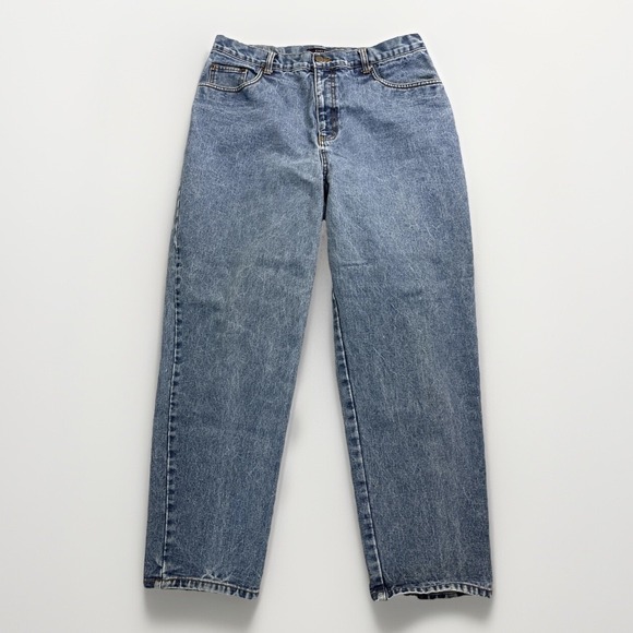 Bill Blass Jeans Women's Size 16 (34x28) Easy Fit Straight Leg Med Wash Hi Rise - Picture 1 of 10
